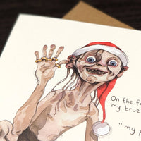 Five Gold Rings | Christmas Card